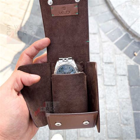 rolex pouch for sale|Rolex travel carrying case.